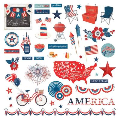 PhotoPlay America The Beautiful Stickers - Elements